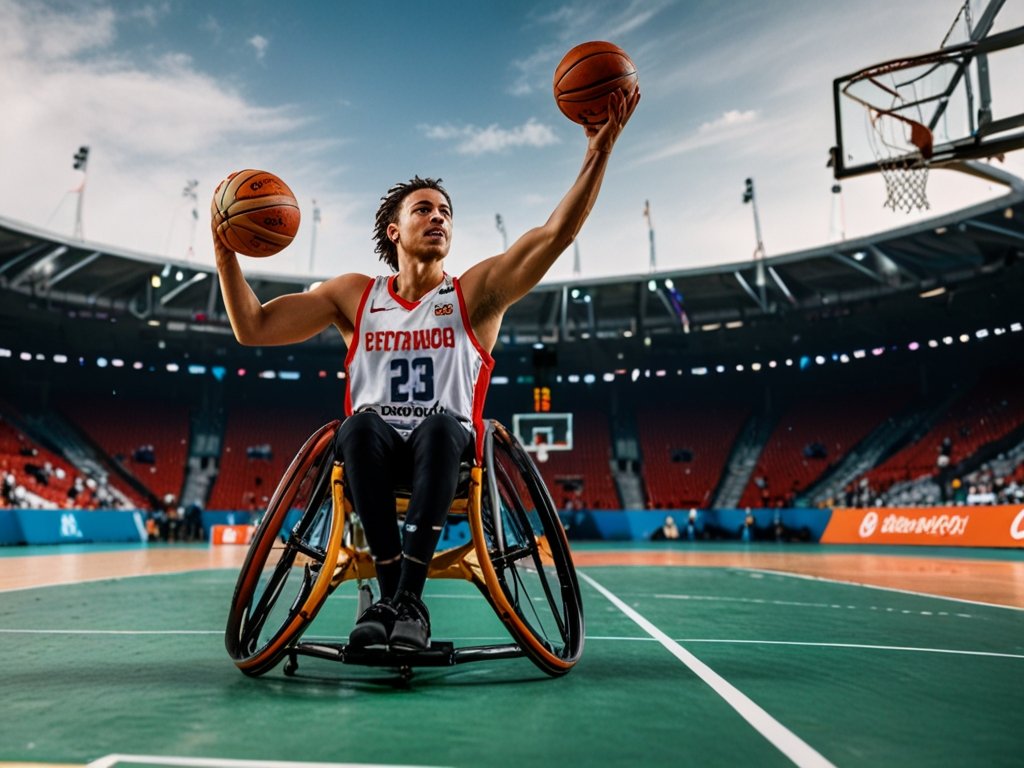 wheelchair basketball paralympics 2024​