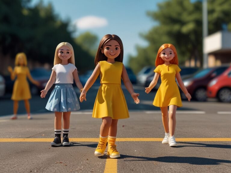 rock paper scissors yellow dress