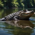 alligator sighting kensington metropark