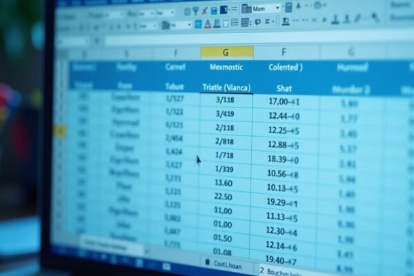 Month Names to Numbers in Excel